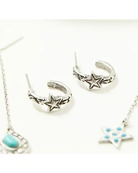 Idyllwind Women's Keller Threader Charms Earring Set - 5 Piece