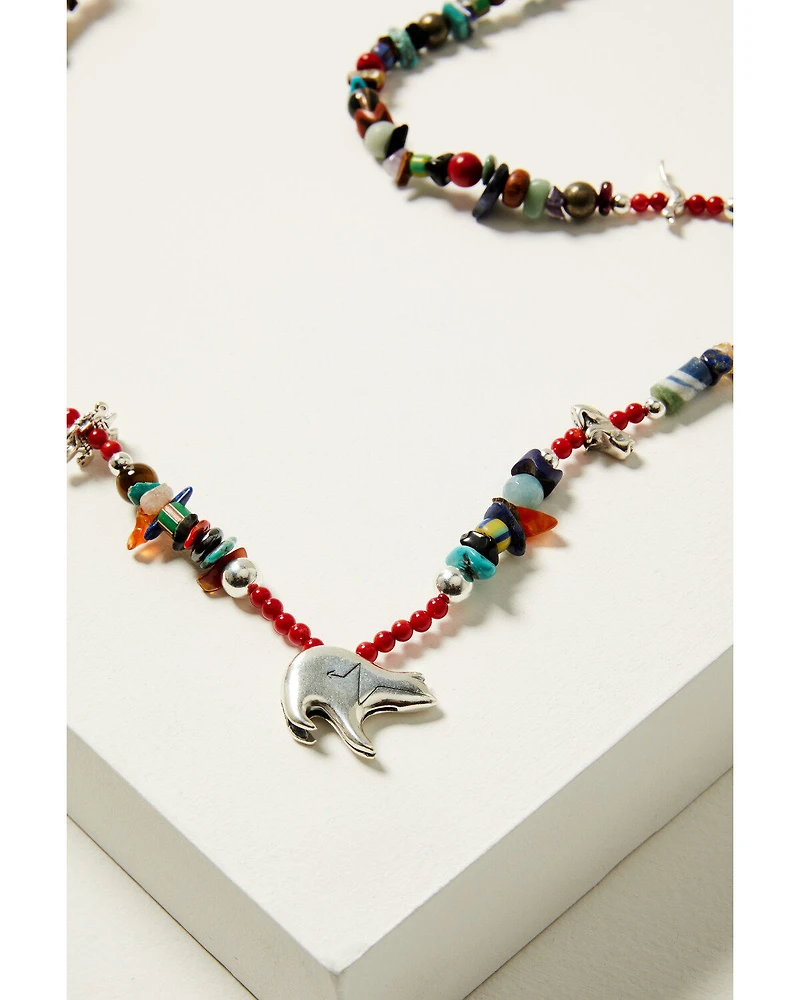 Paige Wallace Women's Bear Fetish Necklace