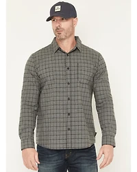 Brothers and Sons Men's Bryce Plaid Print Long Sleeve Button-Down Western Shirt