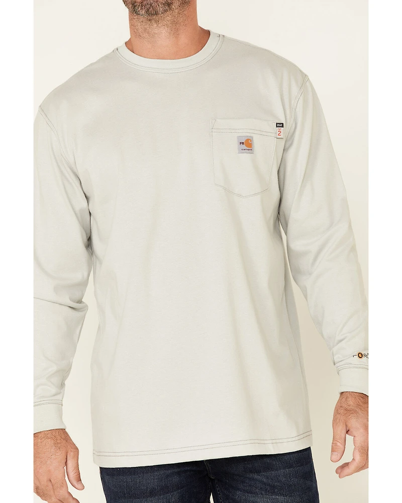 Carhartt Men's FR Long Sleeve Pocket Work Shirt