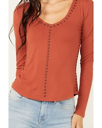 Idyllwind Women's Humble Long Sleeve Honky Tonk Top