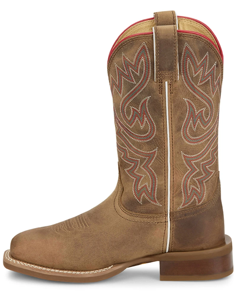 Justin Women's Little Sugar Performance Western Boots - Broad Square Toe