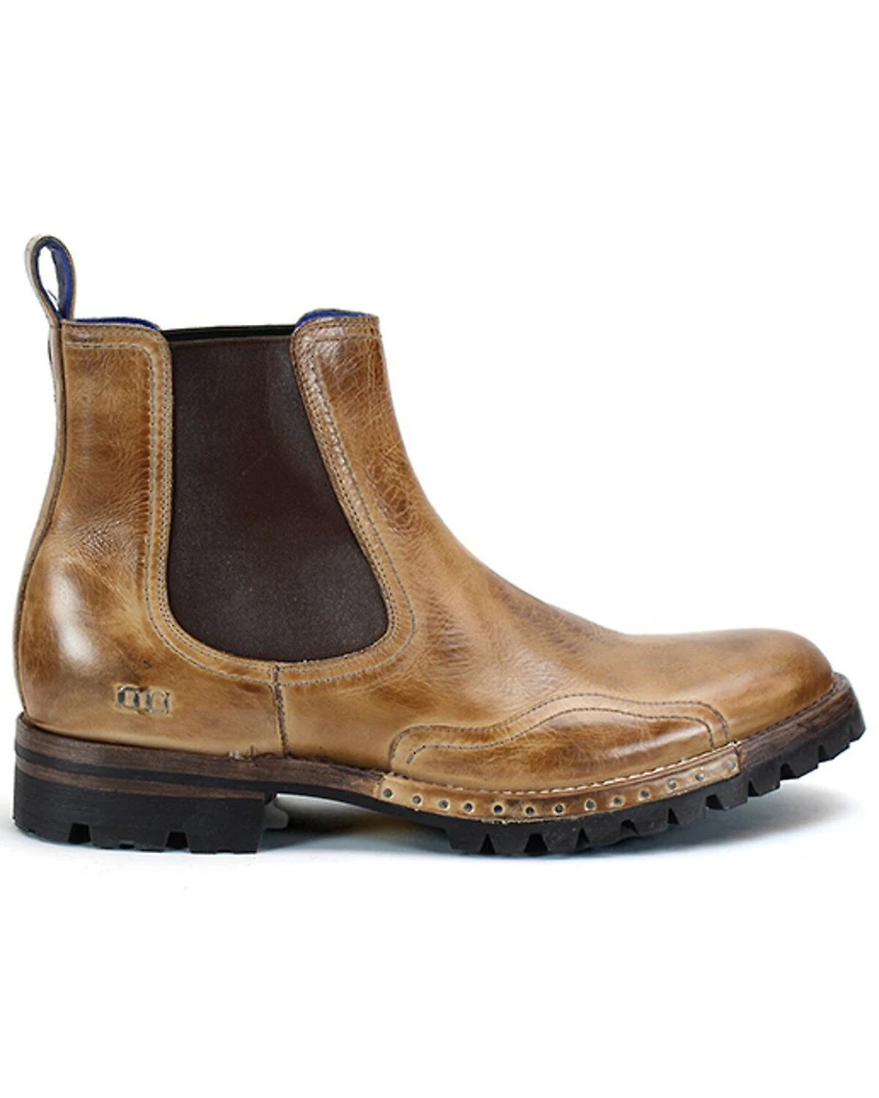 Bed Stu Men's Brady Trek Chelsea Ankle Boots - Round Toe