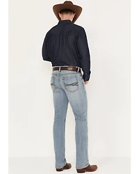 RANK 45® Men's Pistol Wash Ambush Slim Straight Performance Stretch Denim Jeans