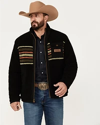 Pendleton Men's Camp Stripe Lone Fir Berber Jacket