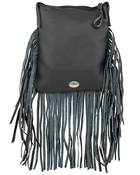 American West Women's Studded Fringe Handbag