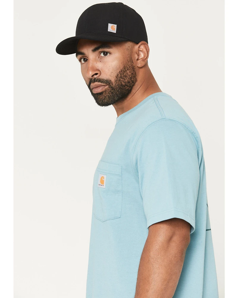 Carhartt Men's Relaxed Fit Lightweight Short Sleeve Pocket T-Shirt