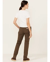 Carhartt Women's Rugged Flex® Relaxed Fit Canvas Stretch Work Pants
