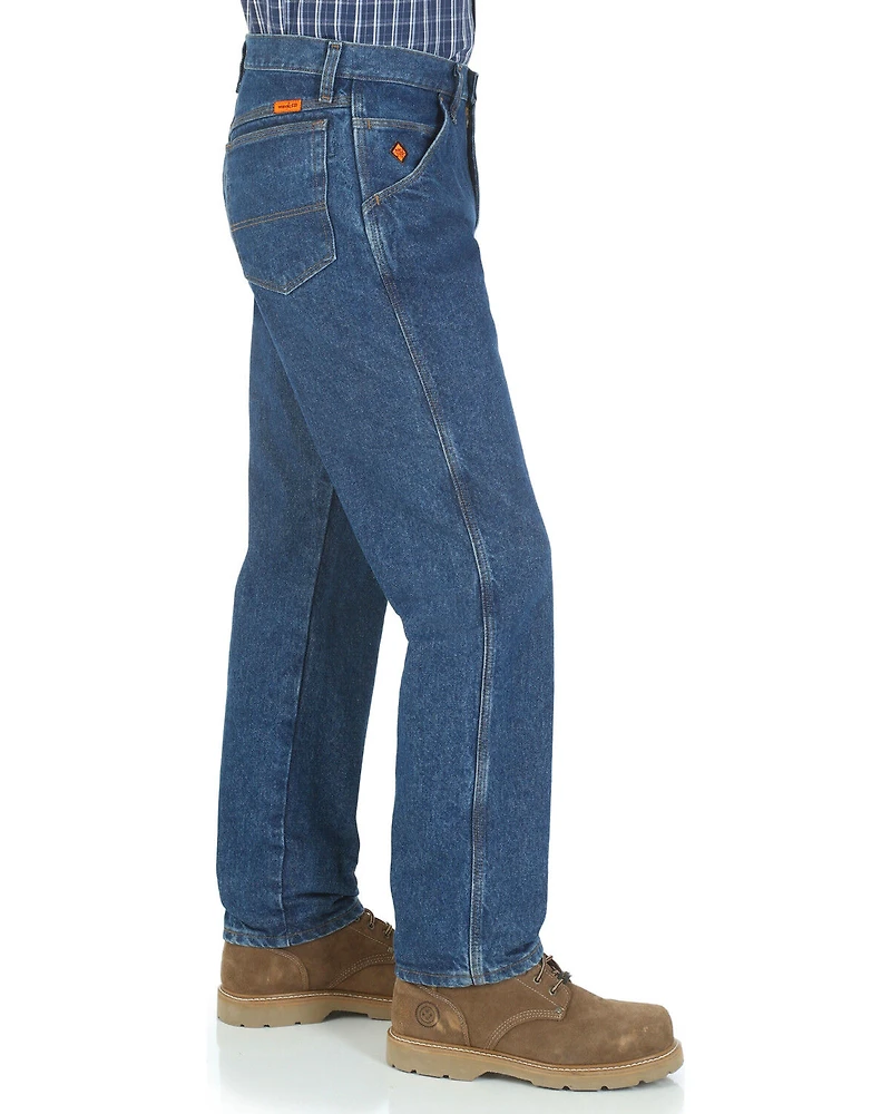 Wrangler Men's FR Relaxed Fit Work Jeans
