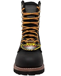 Ad Tec Men's 9" Waterproof Logger Work Boots - Steel Toe