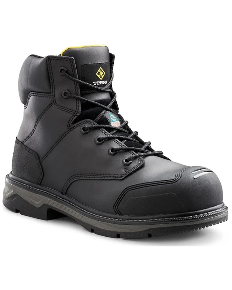 Kodiak Men's 6" Patton Water Repellent Work Boots - Aluminum Toe