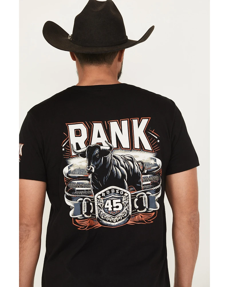 RANK 45® Men's Buckle Up Short Sleeve Graphic T-Shirt