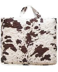 Wrangler Cowhide Quilt Set - King