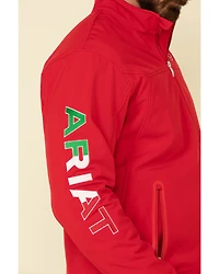 Ariat Men's Red Mexico New Team Softshell Jacket