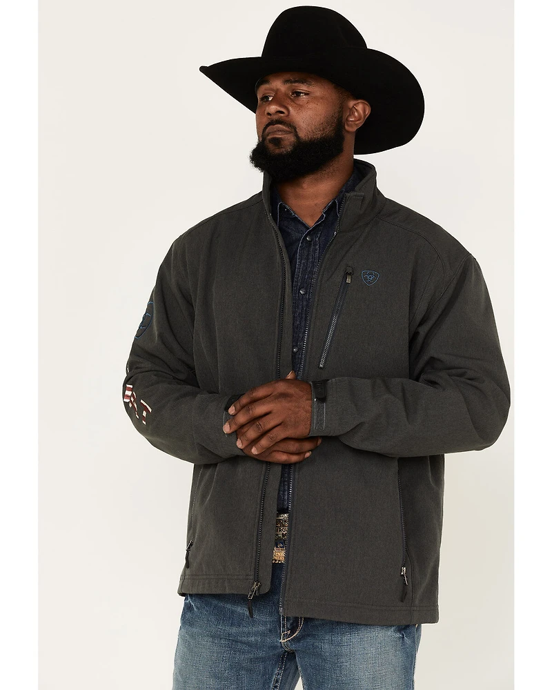 Ariat Men's Logo 2.0 Patriot Softshell Jacket
