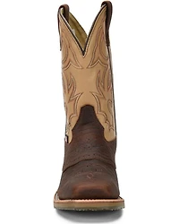 Double-H Men's Square Steel Toe Western Boots