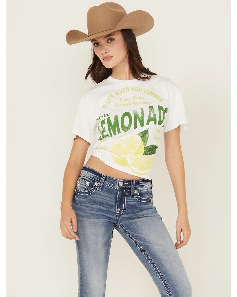 Blended Women's Lemon Short Sleeve Graphic Tee
