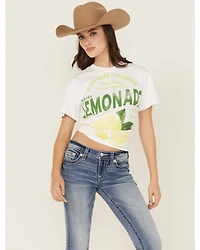 Blended Women's Lemon Short Sleeve Graphic Tee