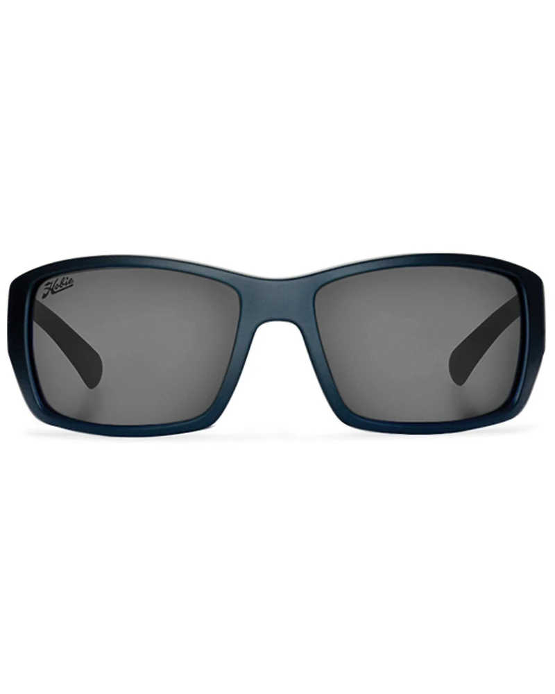Hobie Men's Everglades Satin Black & Gray Frame Polarized Sunglasses