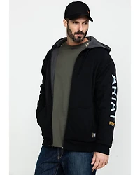 Ariat Men's Rebar All-Weather Full Zip Work Jacket - Tall