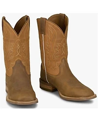Justin Men's Rustle Performance Western Boots - Broad Square Toe