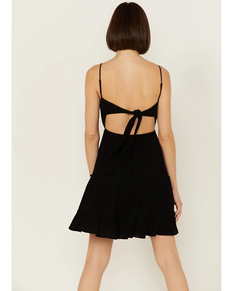 Shyanne Women's Lace Bustier Mini Dress