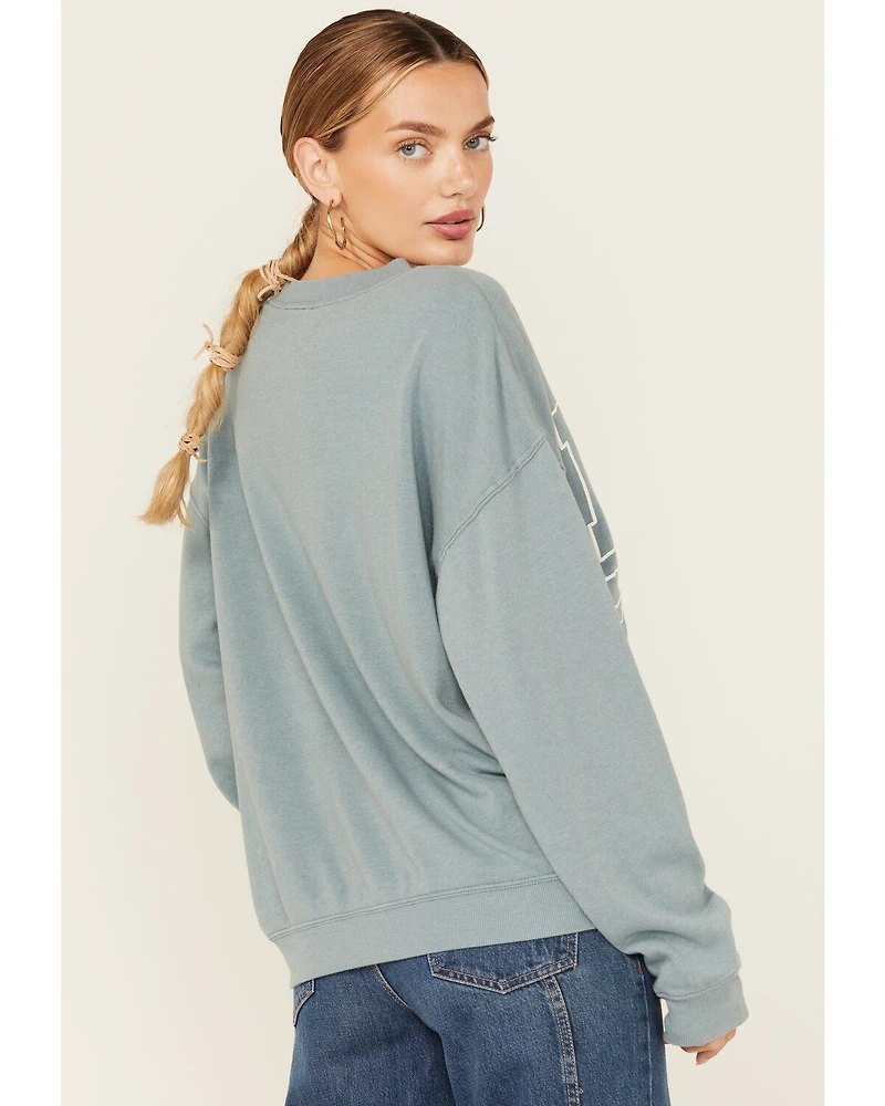 Boot Barn Women's Logo Graphic Crew Neck Sweatshirt