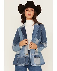Wrangler x Lainey Wilson Women's Patchwork Denim Blazer