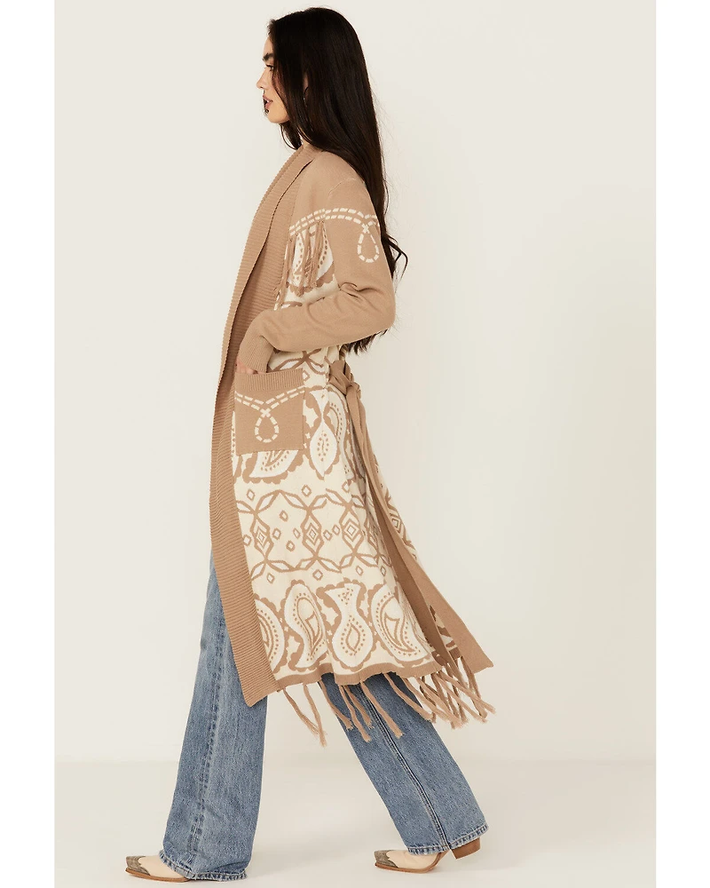 Panhandle Women's Paisley Rose Cardigan
