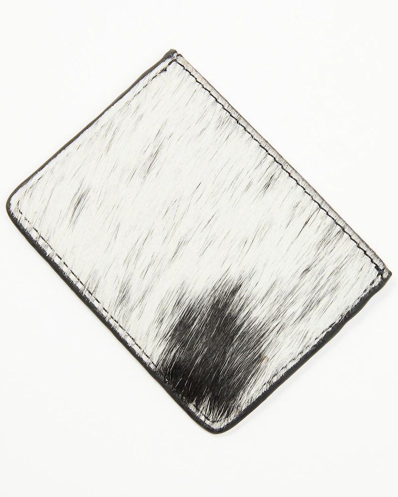 Shyanne Women's Meadow Hairon Leather Credit Card Wallet