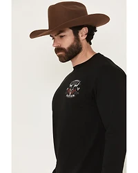Cowboy Hardware Men's Nation Steerhead Long Sleeve Graphic T-Shirt