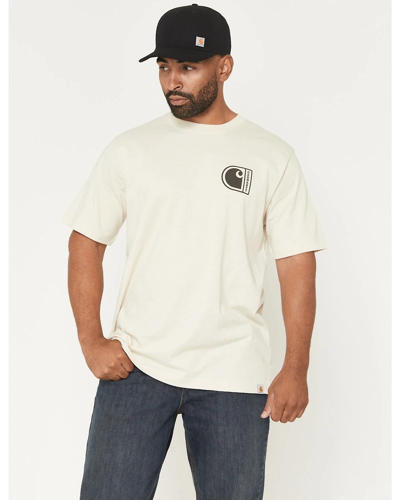 Carhartt Men's Relaxed Fit Lightweight Short Sleeve Graphic T-Shirt