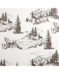 HiEnd Accents 200TC Cotton White Pine 4 Piece Sheet Set