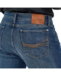 Wrangler 20X Men's 44MWX Pepperstone Dark Wash Slim Straight Stretch Denim Jeans