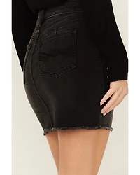 Idyllwind Women's Double Back Yoke Stretch Mini Denim Skirt