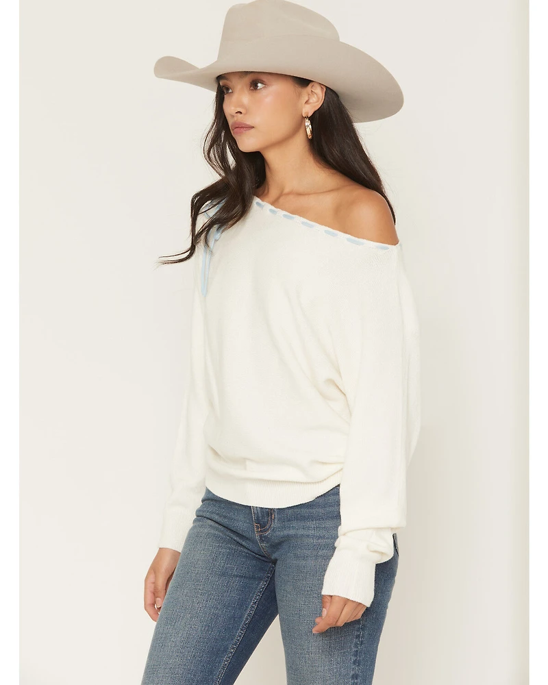 Originality Women's Off The Shoulder Sweater