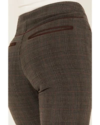 Shyanne Women's Plaid Print Flare Pants