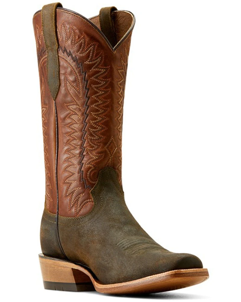 Ariat Men's Futurity Time Roughout Western Boots - Square Toe