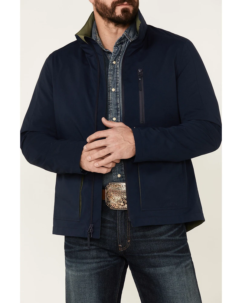 Pendleton Men's Solid Outdoorsman Zip-Front Wind Breaker Jacket