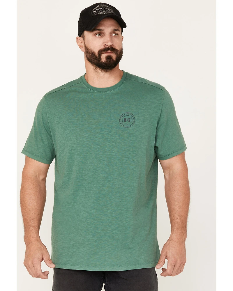 Brothers and Sons Men's Campfire Short Sleeve Graphic T-Shirt
