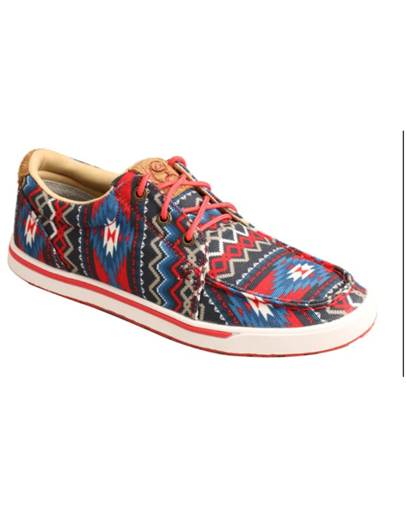 Hooey by Twisted X Women's Southwestern Print Causal Lopers