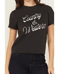White Crow Women's Country & Western Short Sleeve Graphic Tee