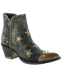 Yippee Ki Yay by Old Gringo Women's Glamis Patriotic Western Boots - Round Toe