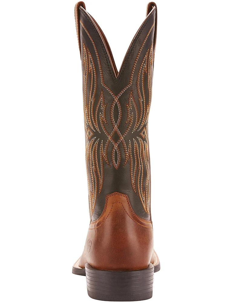 Ariat Men's Rustler Brute Western Boots - Broad Square Toe