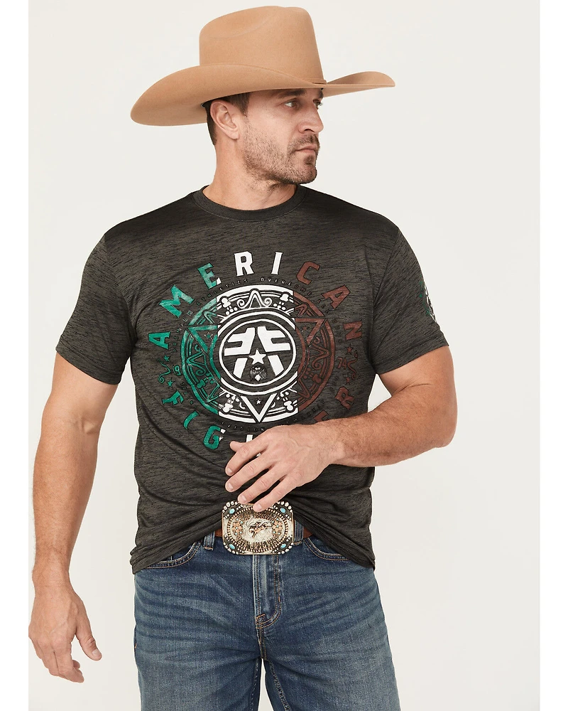 American Fighter Men's Devine Short Sleeve Graphic T-Shirt