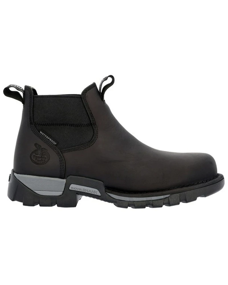 Georgia Boot Men's Eagle One Waterproof Chelsea Work Boots - Steel Toe