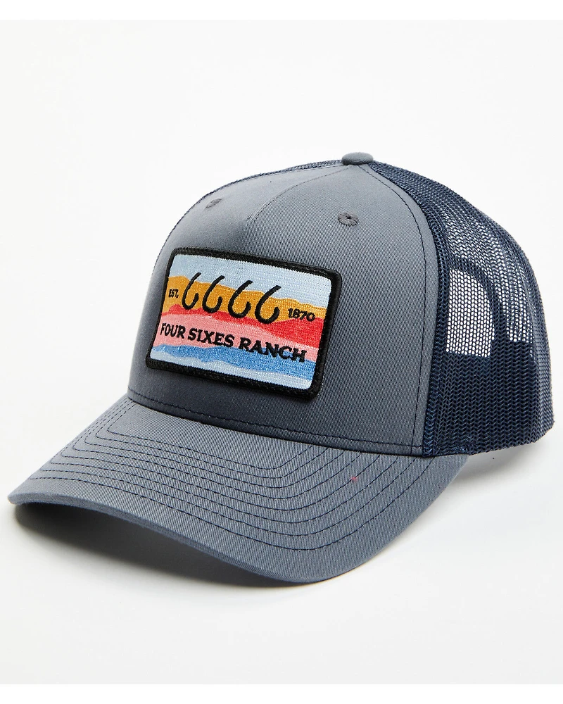 Four Sixes Women's Sunset Patch Ball Cap