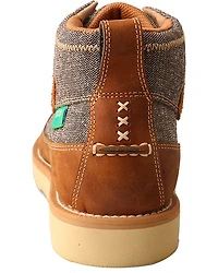 Twisted X Men's 4" Wedge Sole Boots - Moc Toe