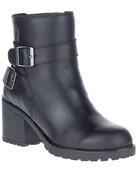 Harley Davidson Women's Lalanne Double Strap Moto Boots - Round Toe