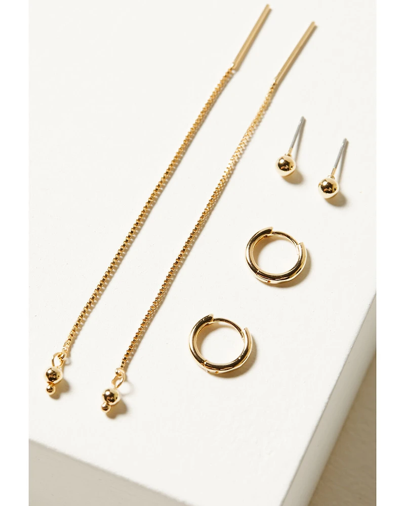 Shyanne Women's Bow Earring Set - 6 Piece